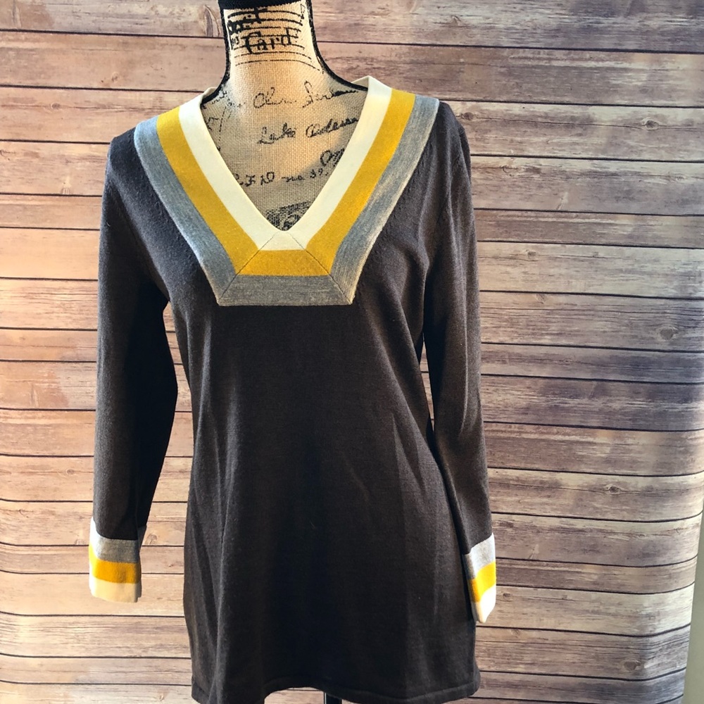 Tory Burch V Neck Sweater